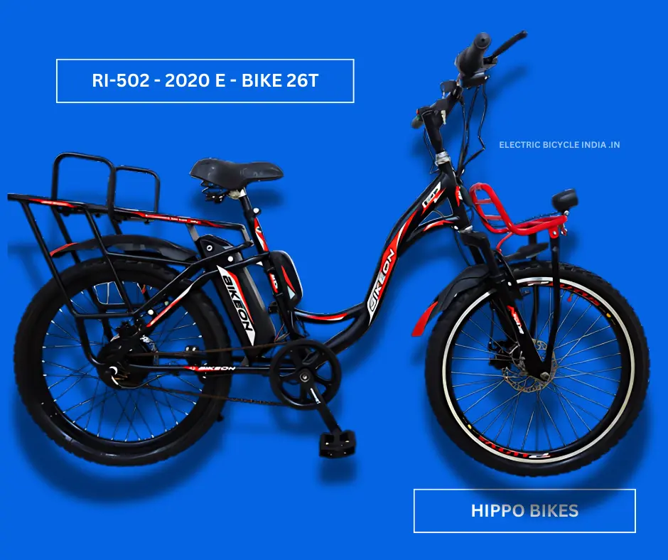 Hippobikes Ri-502 - 2020 E - Bike 26t Electric Bicycle India