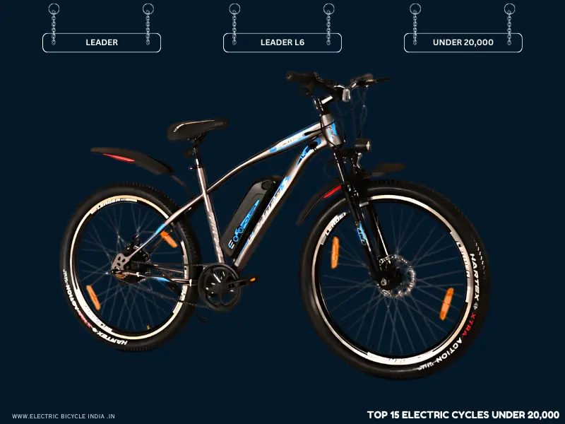 Best Electric Bicycles Under 20000 In India - Leader L6 BY Leader - Electric Bicycle India