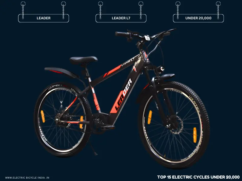 Best Electric Bicycles Under 20000 In India - Leader L7 By Leader - Electric Bicycle India