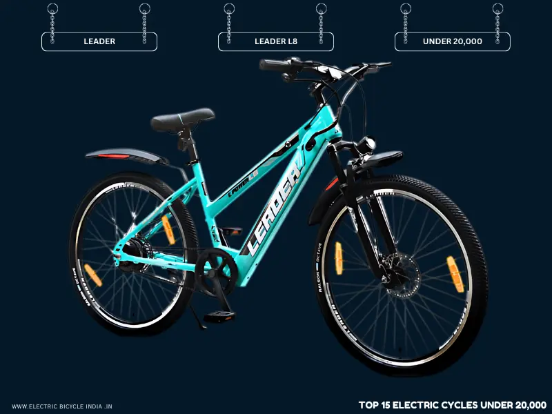 Best Electric Bicycles Under 20000 In India - Leader L8 BY Leader - Electric Bicycle India