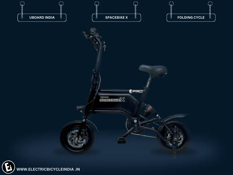 Best Folding Electric Bicycles In India - Uboard Spacebike X By Uboard India - Electric Bicycle India.