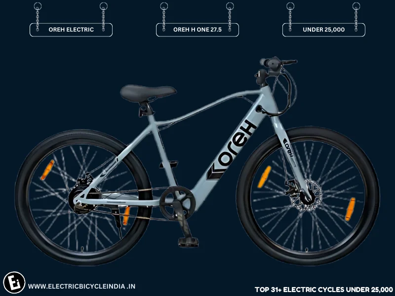 Best Electric Bicycles Under 25000 In India - Oreh H One 27.5 By Oreh Electric - Electric Bicycle India