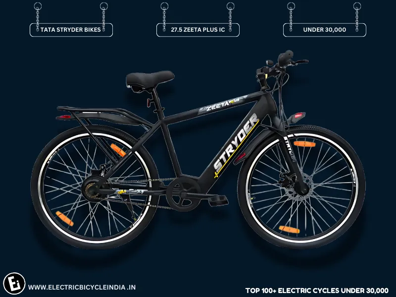 Best Electric Bicycles Under 30000 In India 27.5 Zeeta Plus Ic By Tata Stryder Bikes - Electric Bicycle India