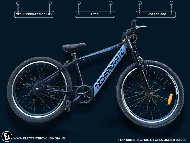 Best Electric Bicycles Under 30000 In India - A 250i By Techinnovate Mobility - Electric Bicycle India