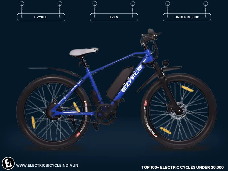 Best Electric Bicycles Under 30000 In India Elix By Ezykle - Electric Bicycle India