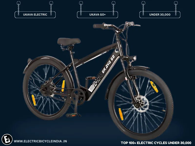 Best Electric Bicycles Under 30000 In India Ukava Go+ By Ukava Electric - Electric Bicycle India