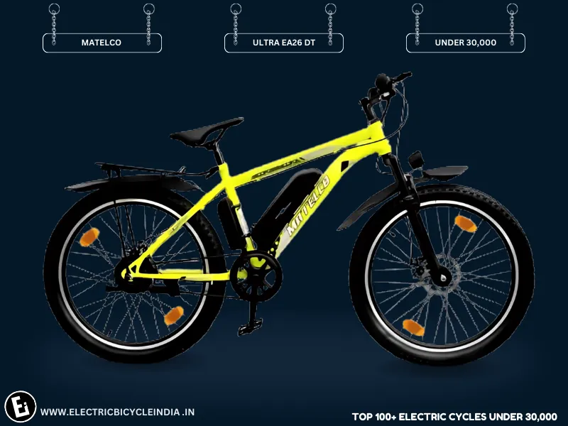 Best Electric Bicycles Under 30000 In India Ultra Ea26 Dt By Matelco - Electric Bicycle India 