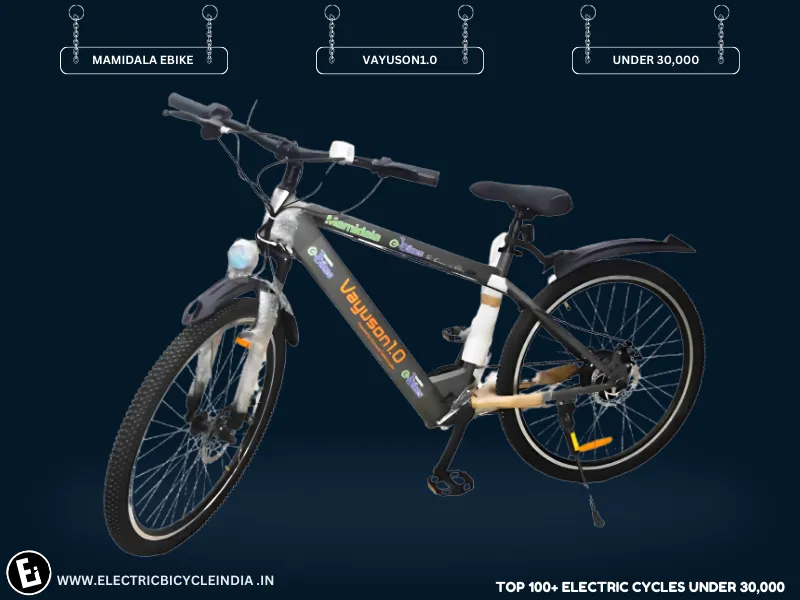 Best Electric Bicycles Under 30000 In India Vayuson1.0 By Mamidala Ebike - Electric Bicycle India