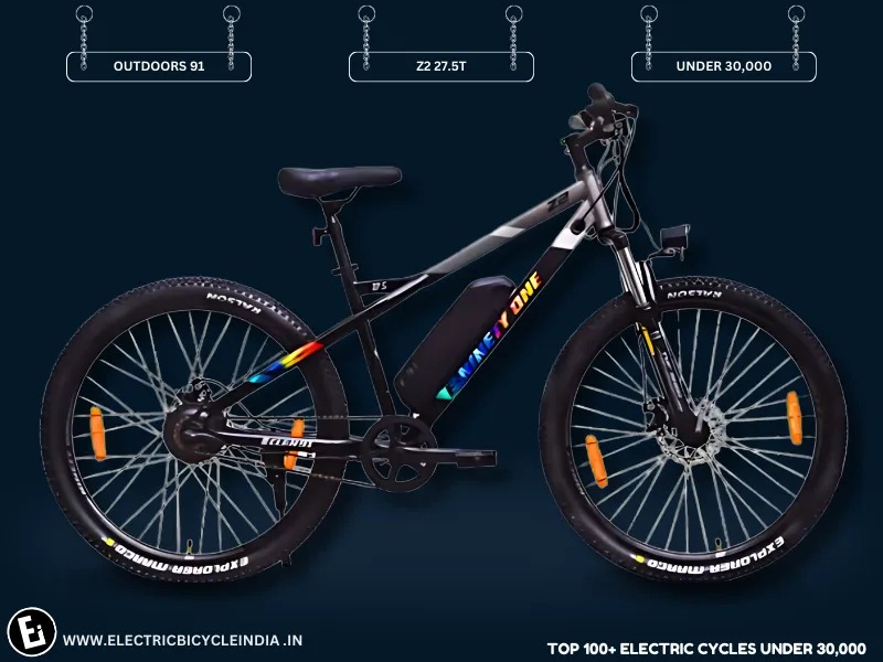 Best Electric Bicycles Under 30000 In India Z2 27.5T by Outdoors 91 - Electric Bicycle India