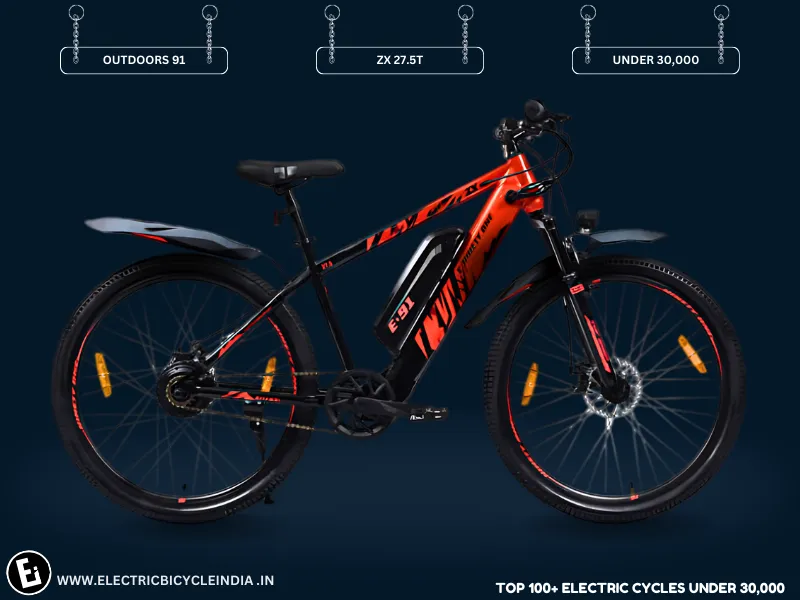 Best Electric Bicycles Under 30000 In India ZX 27.5T by Outdoors 91 - Electric Bicycle India