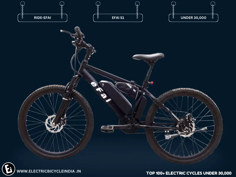 Best Electric Bicycles Under 30000 In India Efai S1 By Ride-efai - Electric Bicycle India