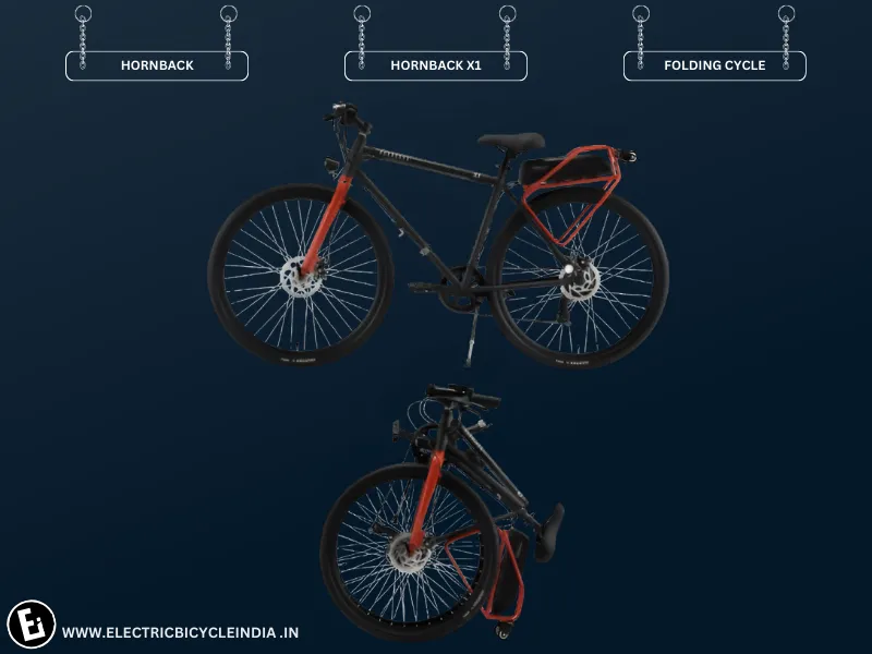 Best Folding Electric Bicycles In India - Hornback X1 By Hornback -electric Bicycle India