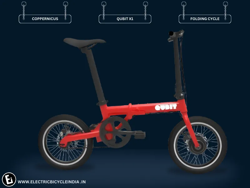 Best Folding Electric Bicycles In India - Qubit X1 By Coppernicus -electric Bicycle India