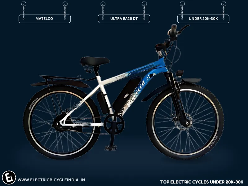 Best Electric Cycles For Men Under 20k-30k India 2025, Ultra Ea26 Dt By Matelco - Electric Bicycle India