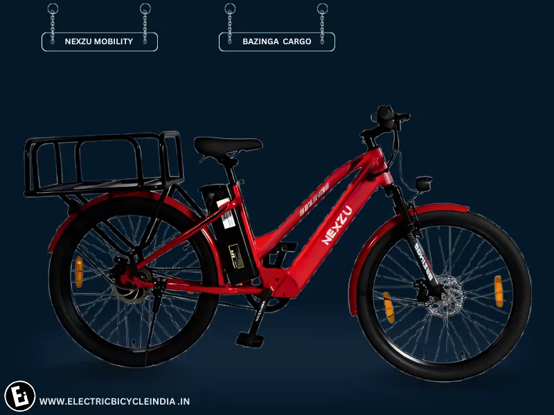 Nexzu Mobility Bazinga Cargo Electric Cycle Price In India.