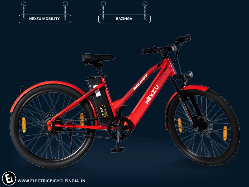 Best Electric Bicycles For Girls, Women And Ladies In India - Bazinga By Nexzu Mobility - Electric Bicycle India