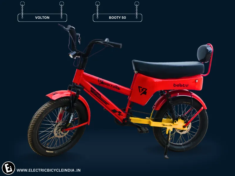 Best Electric Bicycles for girls, Women and ladies In India - Booty 50 By volton  - Electric Bicycle India.