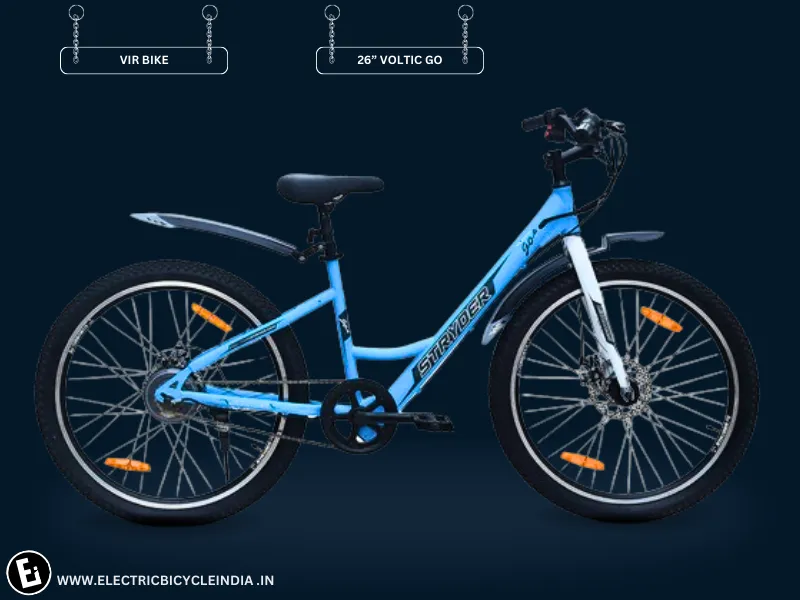 Best Electric Bicycles Under 35000 In India - 26” Voltic Go By Tata Stryder Bikes - Electric Bicycle India