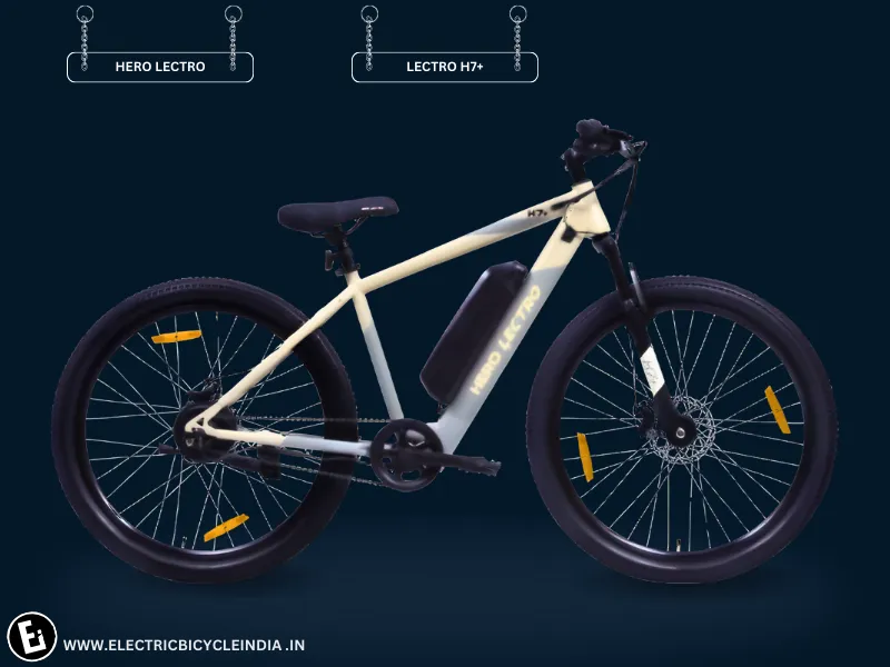 Best Electric Bicycles Under 35000 In India - Hero Lectro H7+ By Hero Lectro - Electric Bicycle India