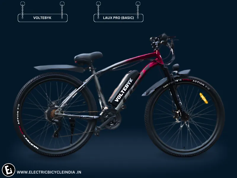 Best Electric Bicycles Under 35000 In India - Laux Pro (Basic) By Voltebyk - Electric Bicycle India