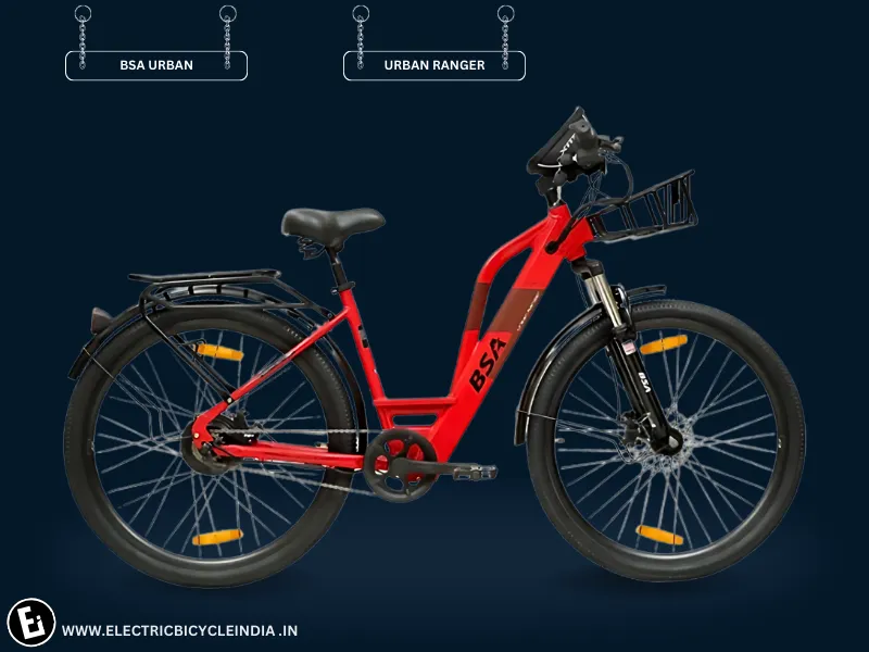 Best Electric Bicycles Under 35000 In India - Urban Ranger By Bsa Urban - Electric Bicycle India