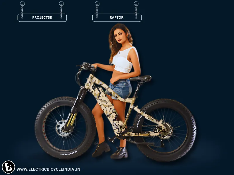 Best Electric Bicycles For Girls, Women And Ladies In India - Raptor By Projectsr - Electric Bicycle India