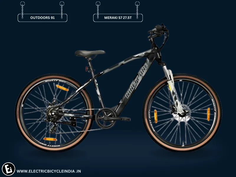 Meraki S7 27.5t By Outdoors 91 - Electric Bicycle India - Prashant Singh